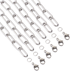 DIY Chain Bracelets & Necklaces Kits&nbsp;DIY-YS0001-22P