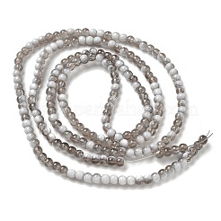 Crackle Glass Beads Strands&nbsp;GLAA-U001-4mm-06