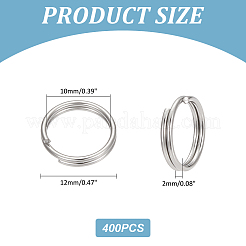 304 Stainless Steel Split Rings&nbsp;STAS-UN0018-31P