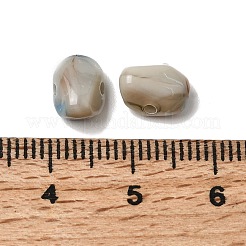 Opaque Acrylic Imitation Gemstone Beads&nbsp;OACR-G061-04E
