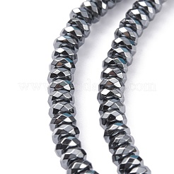 Non-Magnetic Synthetic Hematite Beads Strands&nbsp;G-Q422