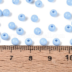 Opaque Acrylic Beads&nbsp;SACR-A006-06B