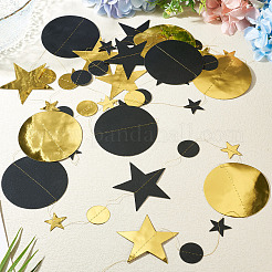 3 Bags Round & Star Paper Hanging Streamers&nbsp;FEPA-TA0001-03