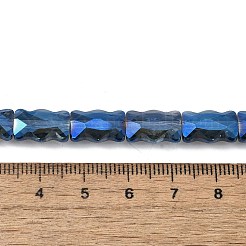 Electroplate Glass Beads Strands&nbsp;EGLA-L045-F-FR01
