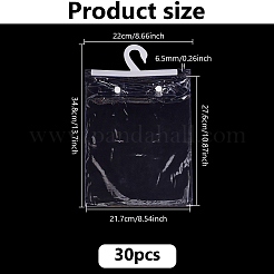 PVC Hanging Underwear Clothing Bags with Hanger&nbsp;AJEW-WH0596-500