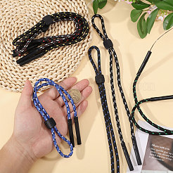 7Pcs 7 Colors Nylon Glasses Lanyard&nbsp;AJEW-CA0005-24