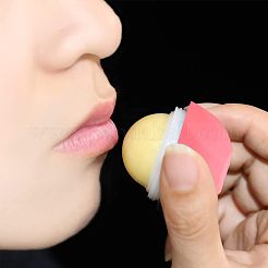 8 Sets 8 Colors Plastic Empty Lip Balm Sphere Containers&nbsp;MRMJ-CA0001-02