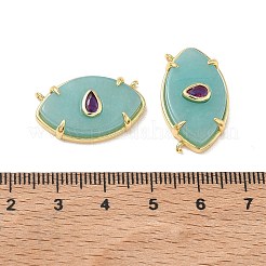 Dyed Natural White Jade Pendants&nbsp;KK-D289-12G