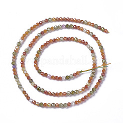 Cubic Zirconia Beads Strands&nbsp;G-F596-48A-2mm