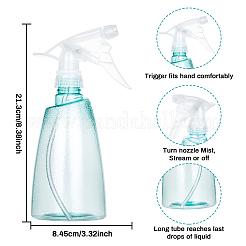 Transparent Plastic Trigger Squirt Bottles&nbsp;AJEW-GA0001-10
