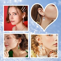 DIY Christmas Angel Theme Earrings Making Kit&nbsp;DIY-SC0021-65