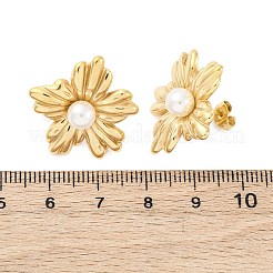 304 Stainless Steel Stud Earrings&nbsp;EJEW-B108-12G