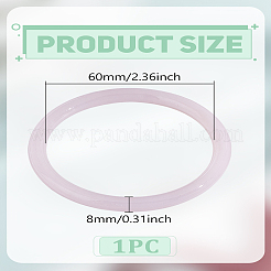 1Pc Glass Bangles for Women&nbsp;BJEW-LP0003-51C