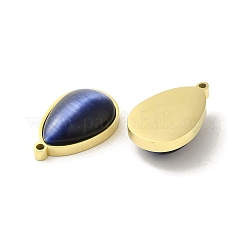304 Stainless Steel Pendants&nbsp;STAS-L022-045G-07