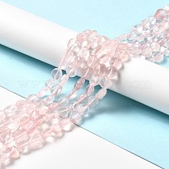 Natural Rose Quartz Beads Strands&nbsp;G-P138-12