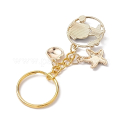 Alloy Enamel Pendant Keychian&nbsp;KEYC-JKC00800-02