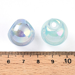 Transparent UV Plating Acrylic Beads&nbsp;OACR-I015-40