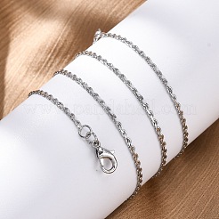 Brass Link Chain Necklaces for Women&nbsp;NJEW-D302-13P