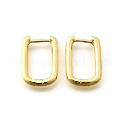 Brass Huggie Hoop Earrings&nbsp;EJEW-F245-04G-A