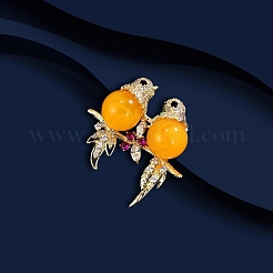 Magpie Alloy Rhinestone Brooches for Backpack Clothes&nbsp;LS-PW-WG4E8D5-01