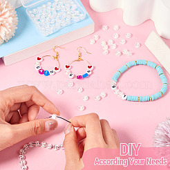 100Pcs 5 Styles Transparent Acrylic Beads&nbsp;OACR-TA0003-48C