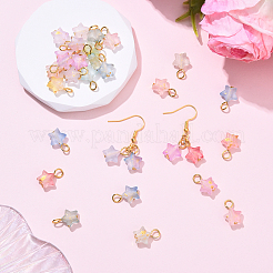 30Pcs Acrylic Pendants&nbsp;PALLOY-YW00062-01
