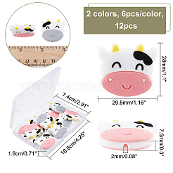 12pcs 2 Colors Silicone Beads&nbsp;FIND-CA0005-06