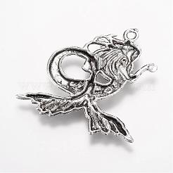 Tibetan Style Alloy Pendants&nbsp;PALLOY-F173-08AS