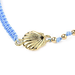 Adjustable Nylon Thread Braided Bead Bracelets&nbsp;BJEW-JB05545-03