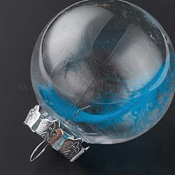 (Defective Closeout Sale: Surface Scratch) Plastic Ball Ornament Decoration&nbsp;HJEW-XCP0001-05