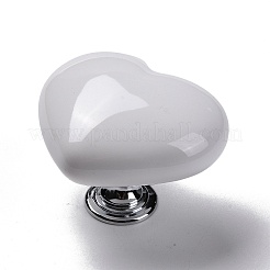 Heart-shaped Porcelain Cabinet Door Knobs&nbsp;LS-FIND-Z004-16A