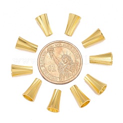 Golden Brass Bead Cone Caps&nbsp;X-KK-E362-G