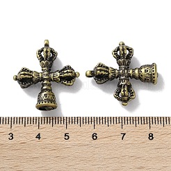 Tibetan Style Brass Pendants&nbsp;KK-M284-27C-AB