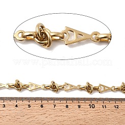 304 Stainless Steel Triangle Link Chains&nbsp;CHS-Z007-04G
