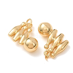 Brass Pendants&nbsp;KK-CBA2F11-35G