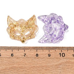Luminous Transparent Resin Cabochons&nbsp;CRES-L045-08