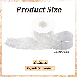 Cotton Organza Ribbons&nbsp;SRIB-WH20020-047C