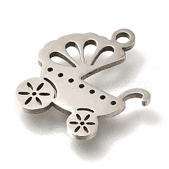 201 Stainless Steel Pendants&nbsp;STAS-R136-27P