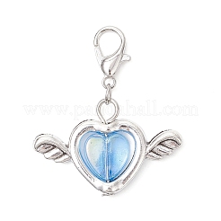 7Pcs Acrylic & Alloy Pendant Decorations&nbsp;HJEW-JM03983