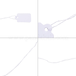 White Rectangle Jewelry Price Tags&nbsp;TOOL-C003-02