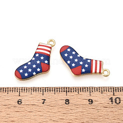 Alloy Enamel Christmas Theme Pendants&nbsp;LS-PALLOY-CJC0007-31A