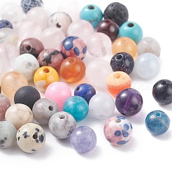 Electroplated Natural & Synthetic Mixed Gemstone Beads&nbsp;G-XCP0009-16