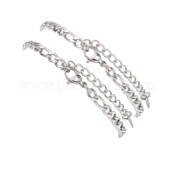 2Pcs Alloy Enamel Link Bracelets&nbsp;BJEW-JB12952