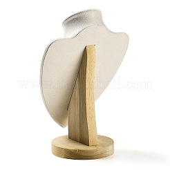 Microfiber Necklace Display Stands&nbsp;NDIS-P004-01C-02