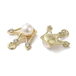 Alloy with Rhinestone Pendants&nbsp;FIND-B032-25G