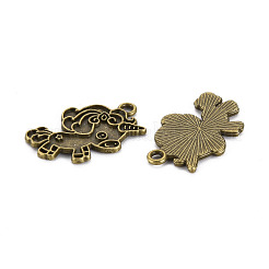 Tibetan Style Alloy Pendant Enamel Settings&nbsp;PALLOY-N160-47AB
