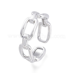 Brass Cuff Rings&nbsp;RJEW-F103-04-P