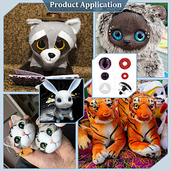 1 Set DIY Plastic Doll Eyes Making Sets&nbsp;DIY-PH0031-54