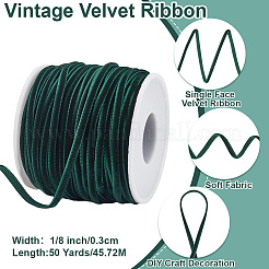 50 Yards Single Face Velvet Ribbon&nbsp;OCOR-HY0001-16D