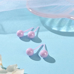 Hypoallergenic Bioceramics Zirconia Ceramic Stud Earrings&nbsp;EJEW-Z023-13D